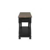 Neue Mills Weathered Black/Brown Sofa Table