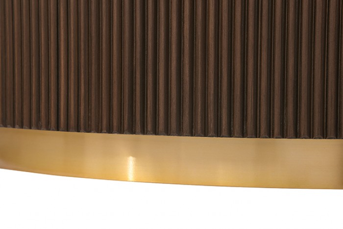 Virden Dark Brown Cocktail Table