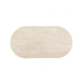 Alvik Light Beige Oval Coffee Table