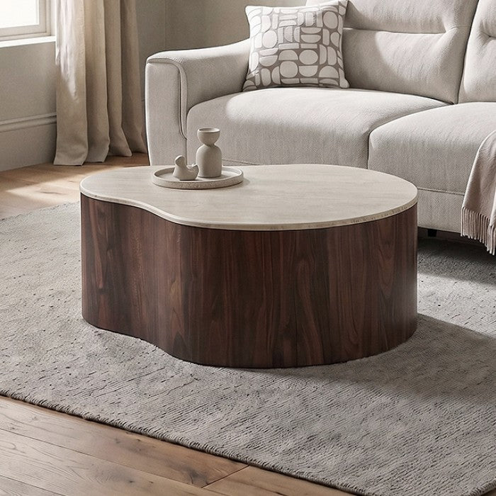 Kozma Walnut Large Coffee Table