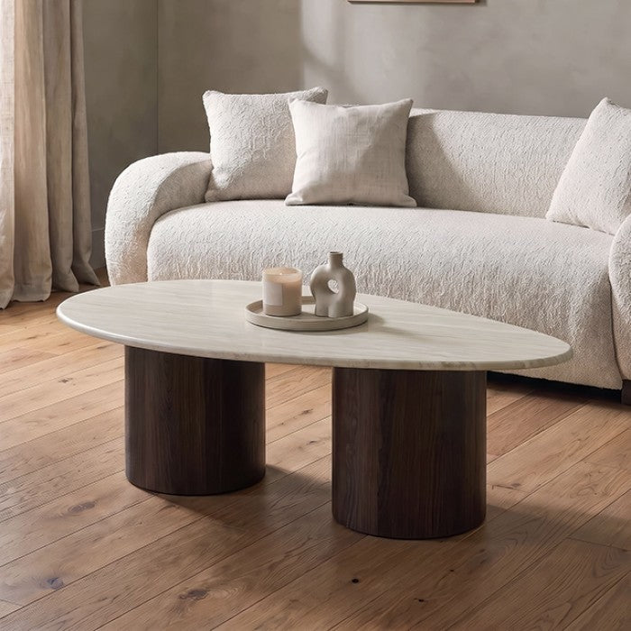 Nikos Dark Walnut Coffee Table