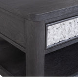 Sterling West Ash Gray Rect Cocktail Table w/Casters