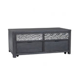 Sterling West Ash Gray Lift-Up Cocktail Table w/Casters