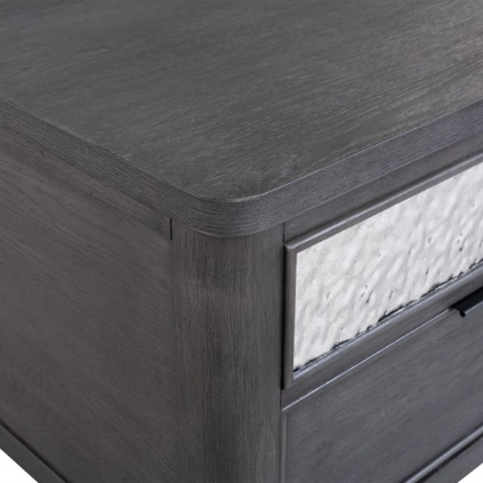 Sterling West Ash Gray Lift-Up Cocktail Table w/Casters
