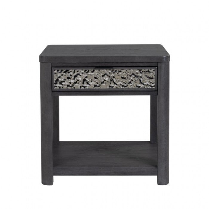 Sterling West Ash Gray End Table