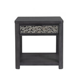 Sterling West Ash Gray End Table