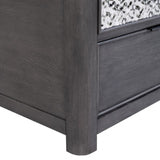 Sterling West Ash Gray Chairside Table