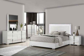 Sinistra White 5-Piece Queen Bedroom Set