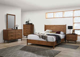 Tromso Walnut 4-Piece Queen Bedroom Set