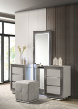 Ventnor Gray Vanity w/ Stool