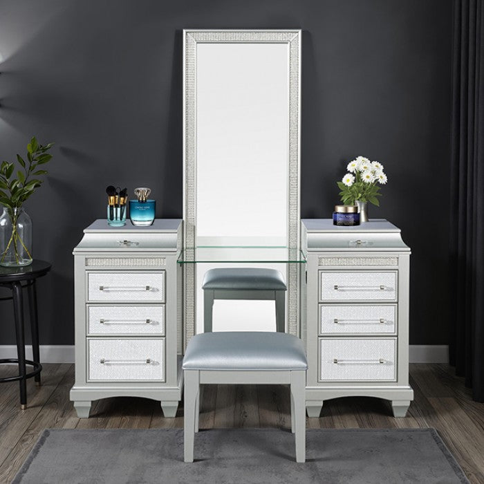 Galea Gray Vanity w/ Stool