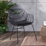 Livana Black Outdoor Chair