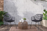 Livana Black Outdoor Chair