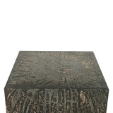 Mojave 35" Coffee Table in Desert Patina with Brass Base by Home Trends & Design at Eve Furniture