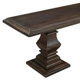 Nimes 80" Bench in Vintage Brown by Home Trends & Design at Eve Furniture
