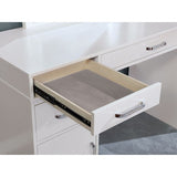Yasmine Luminous White Vanity Set