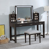 Stephanie Obsidian Gray Vanity Set
