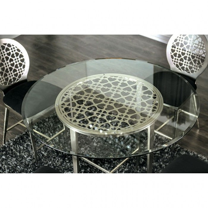 Abner Silver Counter Height Table