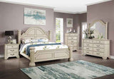 Pamphilos Antique White 5-Piece Queen Bedroom Set