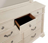 Pamphilos Antique White 5-Piece Queen Bedroom Set