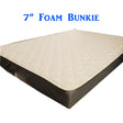 Foam Bunkie 7" Twin Mattress by New Era Innovations at Eve Furniture