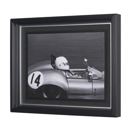 Focus by Ben Wood a Hand Embellished Framed Photo Art Print Matted under Glass by Mercana at Eve Furniture