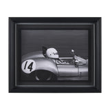 Focus by Ben Wood a Hand Embellished Framed Photo Art Print Matted under Glass by Mercana at Eve Furniture