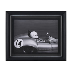 Focus by Ben Wood a Hand Embellished Framed Photo Art Print Matted under Glass by Mercana at Eve Furniture