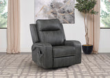Foley Grey Upholstered Power Lift Recliner Chair by Coaster at Eve Furniture