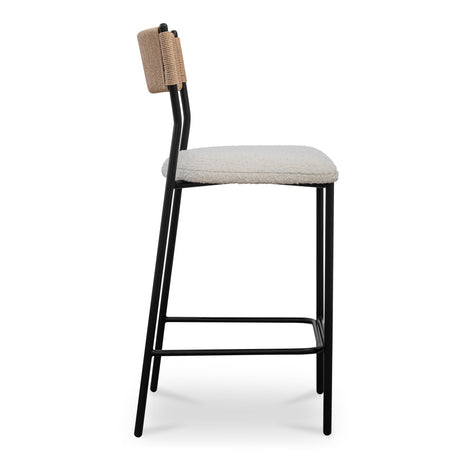 Foley White Counter Stool by MOES at Eve Furniture