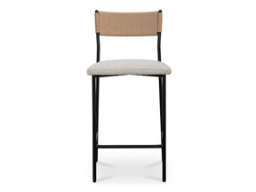 Foley White Counter Stool by MOES at Eve Furniture