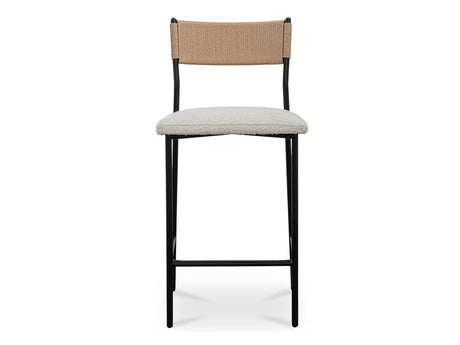 Foley White Counter Stool by MOES at Eve Furniture