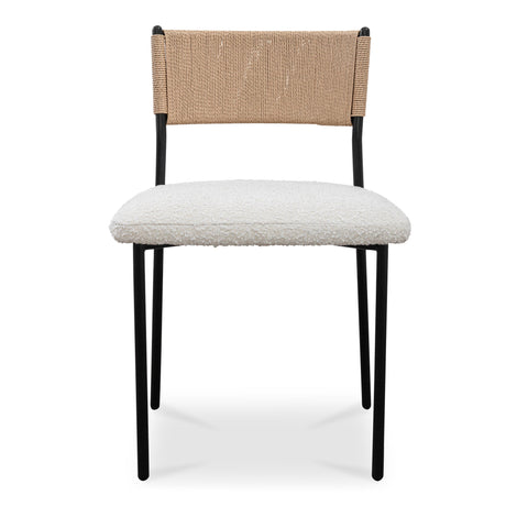 Foley White Dining Chair (Set of 2) by MOES at Eve Furniture