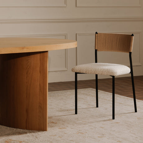 Foley White Dining Chair (Set of 2) by MOES at Eve Furniture