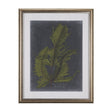 Foliage Dramatique I by Vision Studio Hand Embellished Textured Framed Art Print Matted under Glass by Mercana at Eve Furniture