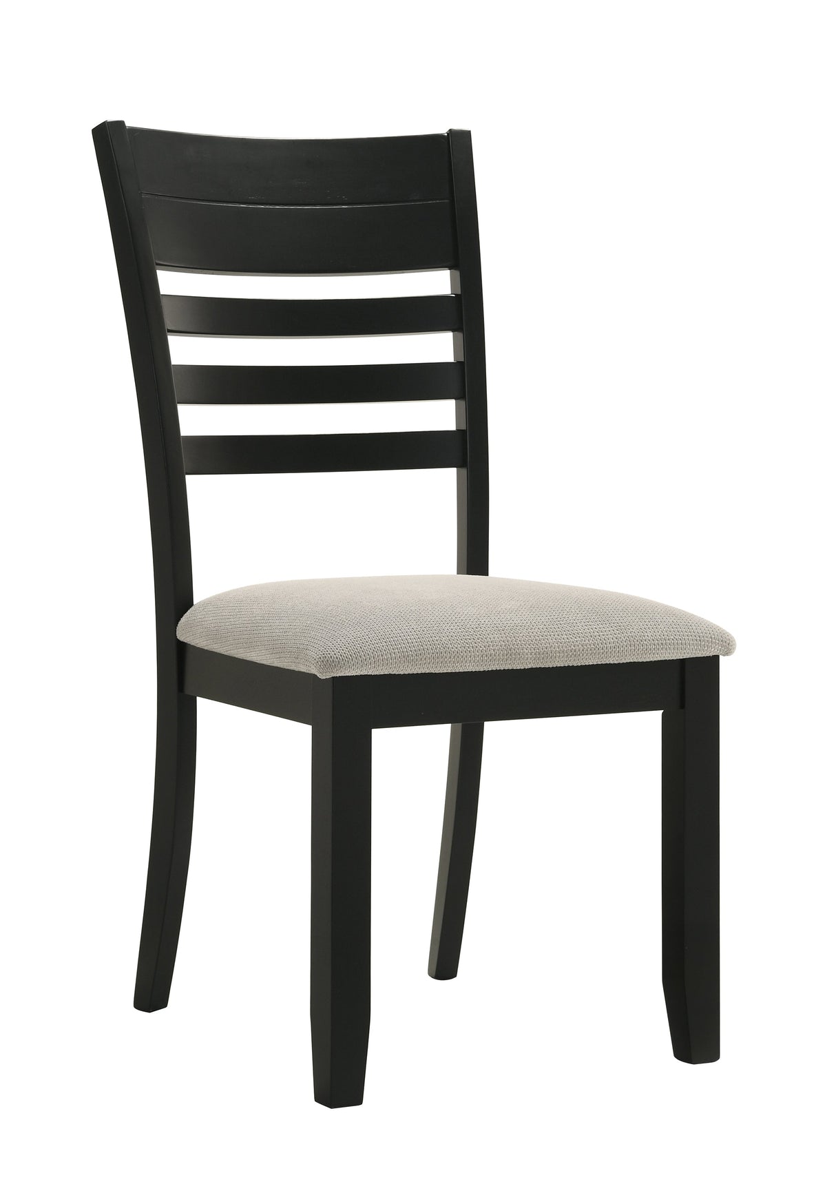 Folio Black and Neutral Dining Side Chair, Set of 2 by Crown Mark at Eve Furniture