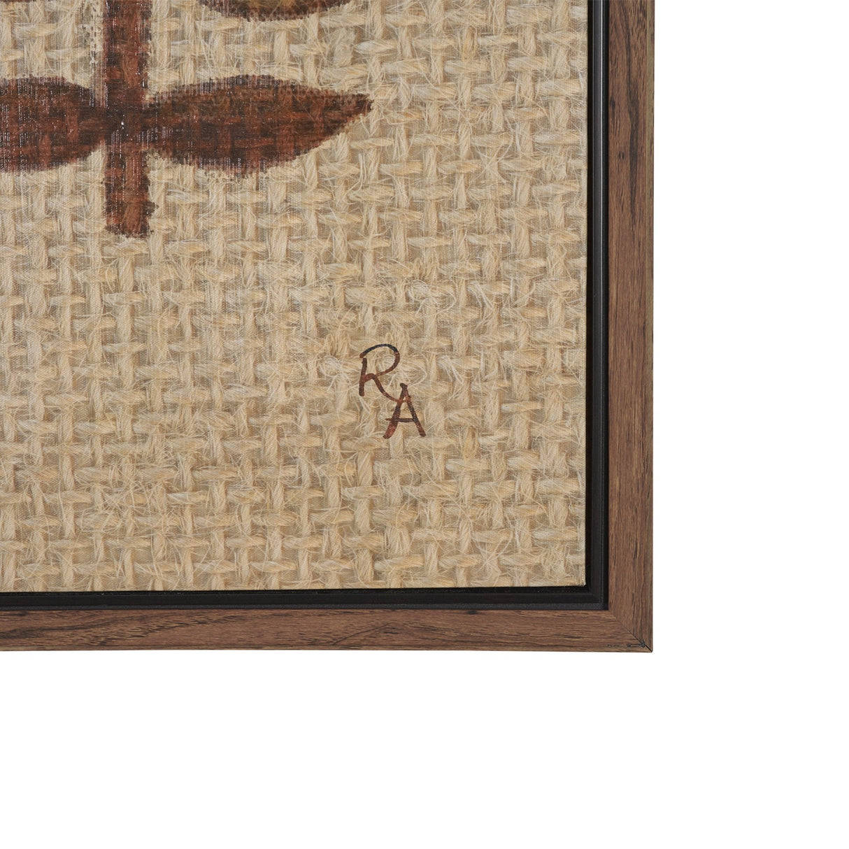 Folk Flowers by Mercana Studio Hand-Embellished Textured Framed Canvas Artwork by Mercana at Eve Furniture