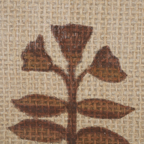 Folk Flowers by Mercana Studio Hand-Embellished Textured Framed Canvas Artwork by Mercana at Eve Furniture