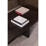 Folke Dark Brown Rectangular Coffee Table by Moe's Home at Eve Furniture