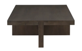 Folke Rectangular Coffee Table Dark Brown by Moe's Home at Eve Furniture