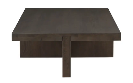 Folke Rectangular Coffee Table Dark Brown by Moe's Home at Eve Furniture