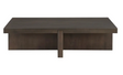 Folke Rectangular Coffee Table Dark Brown by Moe's Home at Eve Furniture