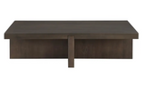 Folke Rectangular Coffee Table Dark Brown by Moe's Home at Eve Furniture