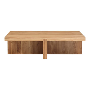 Folke Rectangular Coffee Table Natural by Moe's Home at Eve Furniture