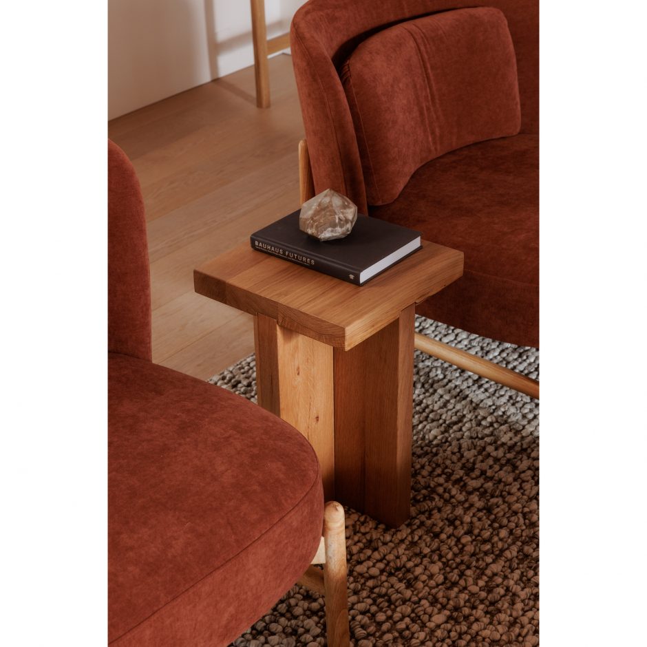 Folke Side Table Natural by Moe's Home at Eve Furniture