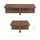 Folke Walnut Coffee Table by MOES at Eve Furniture
