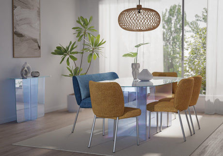 Fomo Azure Upholstered Bench by Modus Furniture at Eve Furniture