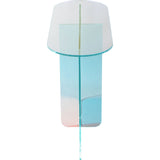 Fomo Console Table in Iridescent Glass by Modus Furniture at Eve Furniture