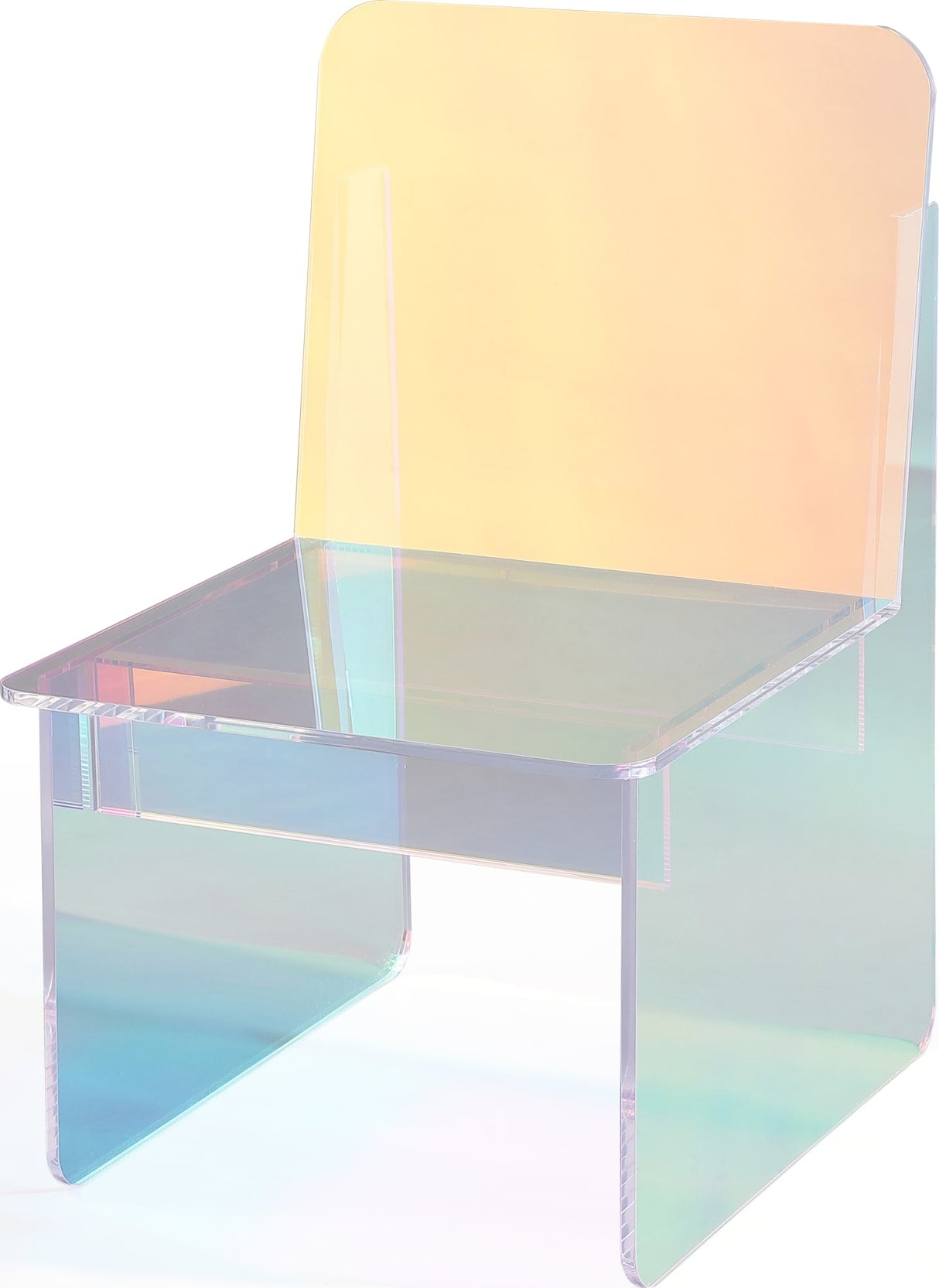 Fomo Honeyberry Iridescent Acrylic Accent Chair by Modus Furniture at Eve Furniture