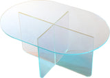 Fomo Iridescent Glass Coffee Table by Modus Furniture at Eve Furniture